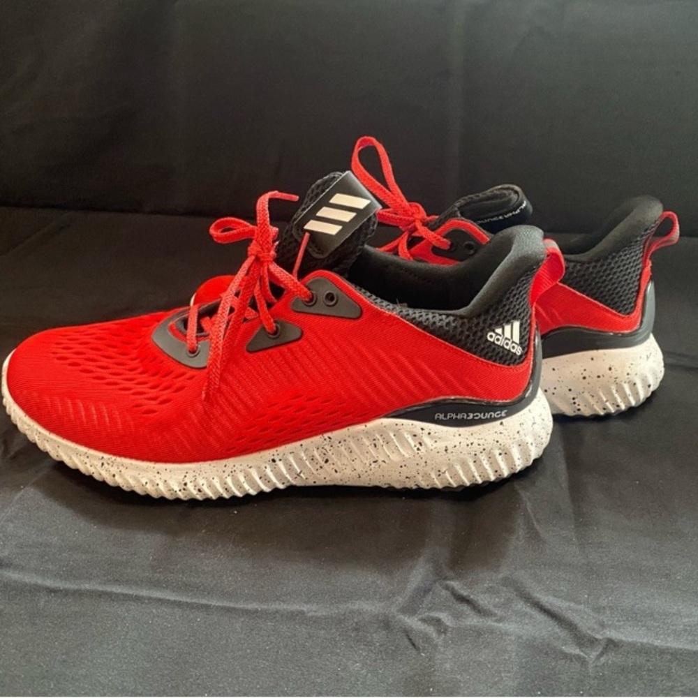 Adidas Red Athletic Shoes